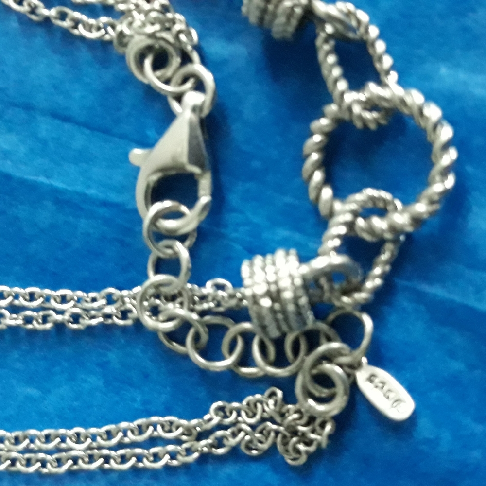 ❤❤ 925 SILVER NECKLACE 12 g - Picture 6 of 10
